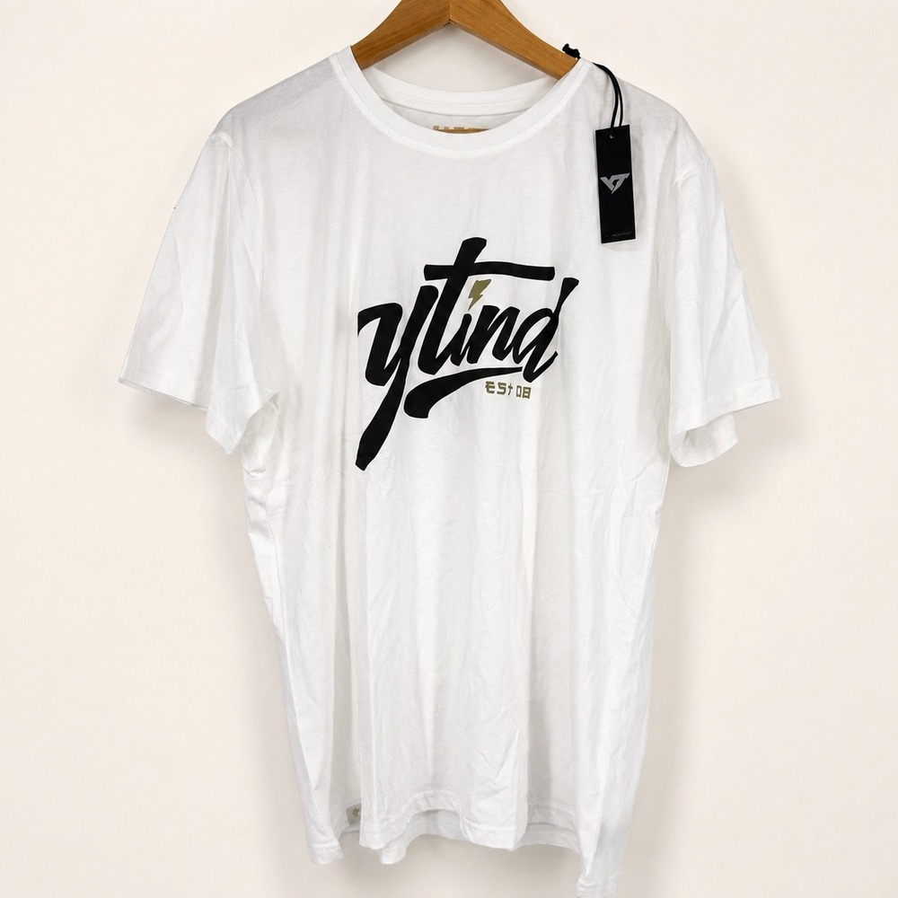 NEW YT Industries Women XL T Shirt College Girls Tee White MTB Biking Trails